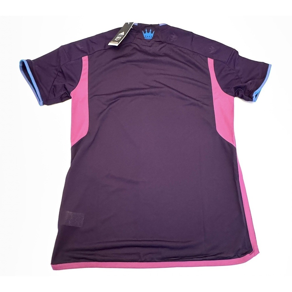 Adidas MLS Charlotte FC 23/24 Authentic Soccer Jersey Size 2XL XXL HI1849 $150 - Picture 2 of 5